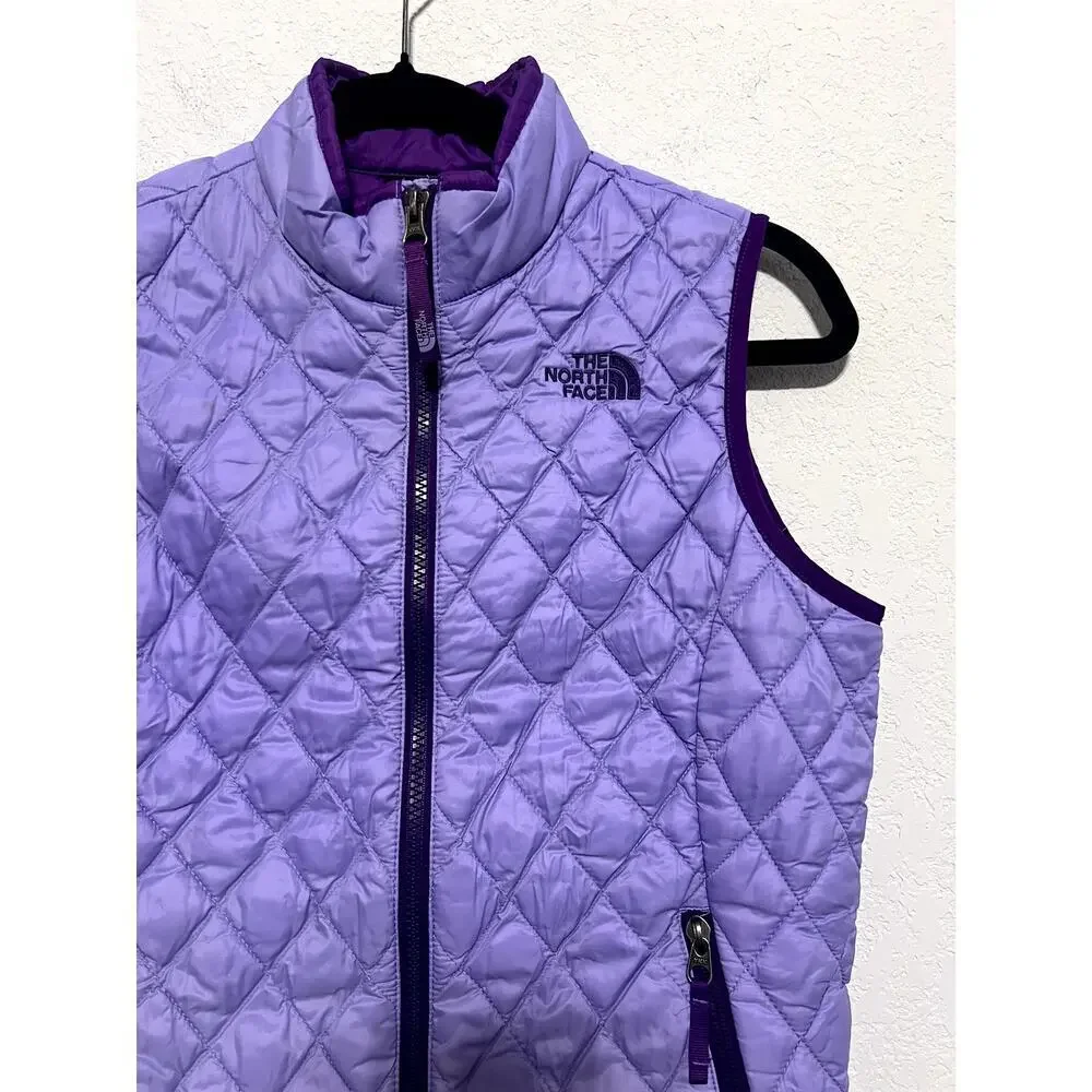 The North Face Thermoball Vest in Purple Size Large